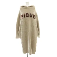 ジェラートピケ gelato pique リサイクルジェラートロゴジャガードドレス ワンピース ロング OS ピンク /SS ■OS