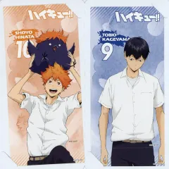 【中古】食玩 ステッカー・シール 【シークレット1】日向翔陽＆影山飛雄(マスコット) 「ハイキュー!! きゃらくたぶるステッカーズ4」