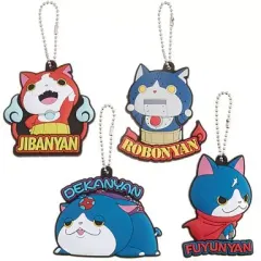 【中古】キーホルダー・マスコット(キャラクター) ともだちラバースイング2 4種セット(ポスター付) 「妖怪ウォッチ」