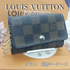 ルイヴィトン ダミエ ミュルティクレ6 6連キーケース N62630 ヴィンテージ