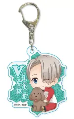 【中古】キーホルダー・マスコット(キャラクター) ヴィクトル・ニキフォロフ ぎゅぎゅっと アクリルキーホルダー Part2 「ユーリ!!! on ICE」