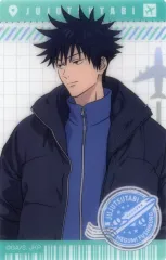 【中古】キャラカード 伏黒恵 「呪術廻戦 全国を廻れ!じゅじゅつ旅 2025 クリアカード(等身イラスト)」