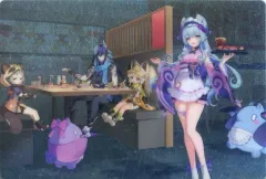 【中古】キャラカード 【シークレット】集合(フルカラー) メタリックカード 「スシロー×原神 第2弾 後半」 対象メニュー注文特典