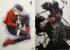 【中古】ポスター（アニメ） B3両面ポスター(四つ折) グレイヴ＆浅葱ミカ 「ガングレイヴ-GUNGRAVE-」 ドリマガ2002年8月23日号 特別付録