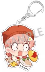[Used] Keychain Anya Forger (Omurice) "SPY×FAMILY Trading Acrylic Keychain/Food Original Illustration"