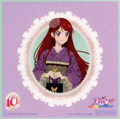 【中古】シール・ステッカー 紫吹蘭 特典ステッカー 「アイカツ!シリーズ 10th アニメイトフェア」 対象商品購入＆ご予約特典
