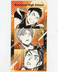 【中古】シール・ステッカー 澤村大地＆菅原孝支＆東峰旭 「ハイキュー!! FAN PARK(ファンパーク) シールプリントコレクション 第1弾」