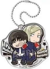 【中古】キーホルダー 灰原雄＆七海建人 「ぴた!でふぉめ 呪術廻戦 懐玉・玉折 オープニング＆エンディング アクリルキーホルダー」