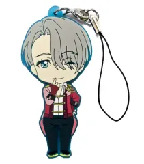 【中古】ストラップ(キャラクター) ヴィクトル・ニキフォロフ ねんどろいどぷらす ラバーストラップ 「ユーリ!!! on ICE ねんどろいど ヴィクトル・ニキフォロフ」 GOODSMILE ONLINE SHOP購入特典