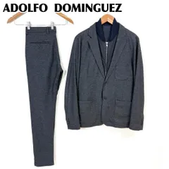 美品】 ADOLFO DOMINGUEZ 中綿ライナー付きスーツセットアップ