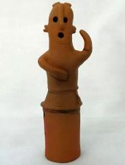 【中古】トレーディングフィギュア 【シークレット】踊る埴輪(女性) 「歴史ミュージアム 埴輪と土偶+土器」