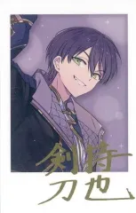 【中古】キャラカード 剣持刀也(箔押し) 「バーチャルYouTuber にじさんじ ランダムチェキ風カード Bver.」 5th Anniversaryグッズ