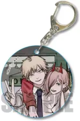 【中古】雑貨 デンジ＆パワー やわらかクリアチャーム 「チェンソーマン」