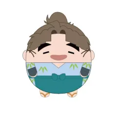 【中古】ぬいぐるみマスコット・ぬいぐるみバッジ 竹谷八左ヱ門 「忍たま乱太郎 ふわコロりん6」