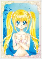 中古】クリアファイル イリヤ(レースクイーン) 描き下ろしA4クリア