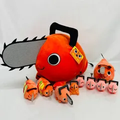 セット チェンソーマン ポチタ 10体 まとめ ぬいぐるみ Fluffy Puffy 特大 マスコット ぬーどるストッパー / スワっとマスコット プルバック
