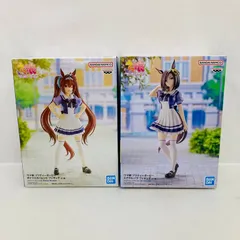 未開封 ウマ娘 プリティーダービー プライズ フィギュア ダイワスカーレット エアグルーヴ 2個 まとめ セット / BANDAI バンダイ