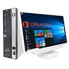 【中古-非常に良い】 【Win 10】【超大画面22型液晶セット】 富士通 D582 E 第三世代Core i5-3470 3.2GHz メモリー 8GB SSD 1TB DV