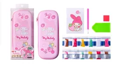 <サンリオ 文具> マイメロディ ダイヤモンドアート 筆箱 マイメロディ ポーチ 筆箱