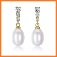 【新品】 Bellitia Jewelry パール ピアス レディース おしゃれ 真珠 k18金 可愛い 揺れる ドロップ 結婚式 お呼ばれ CZダイヤ シンプル カジュアル 上品 母の日 結婚式 記念日