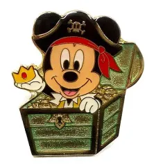 【中古】バッジ・ピンズ ミッキーマウス  ピンバッチ 「ディズニー・パイレーツ・サマー2017」 東京ディズニーシー限定 ワゴンゲーム景品