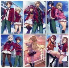 【中古】ポストカード 001 ポストカード6枚セット 「ようこそ実力至上主義の教室へ ようこそ実力至上主義のフェスタへ2024 in 有楽町マルイ」