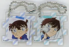 【中古】キーホルダー 江戸川コナン＆怪盗キッド(笑顔) 「名探偵コナン トレーディングアクリルパズル スペシャルver.」 名探偵コナンランド限定