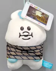 【中古】キーホルダー んぽちゃむ(B/ロープ) SNS風アクリル付きマスコット 「んぽちゃむ」