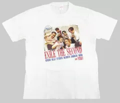 【中古】Tシャツ(男性アイドル) EXILE THE SECOND フォトTシャツ ホワイト 「EXILE THE SECOND LIVE TOUR 2017-2018 “ROUTE 6・6”THE FINAL」