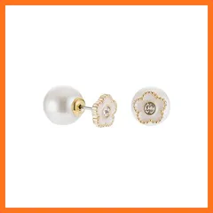 【新品】 [マリークワント] ピアス パール アクセサリー ラメエポビジューデイジー 269903796 レディース ゴールド(1700