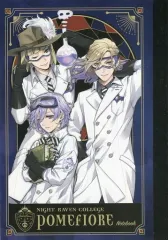 【中古】ノート・メモ帳 [単品] ポムフィオーレ 実験着柄 ミニノート 「ディズニー ツイステッドワンダーランド 実験着柄 ミニノートセットB」 セブン＆アイ限定