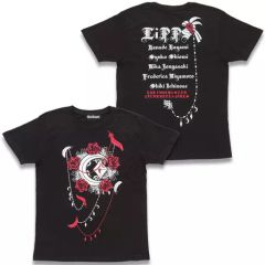 【中古】Tシャツ(キャラクター) LiPPS Tシャツ ブラック Lサイズ 「Musikleidung×アイドルマスター シンデレラガールズ」