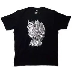 【中古】Tシャツ(キャラクター) キラー・タイガー・クイーン(荒木飛呂彦デザイン) Tシャツ ブラック Lサイズ 「UNIQLO クリエイティブアワード2006 ゲストTシャツ」