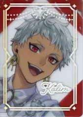 【中古】キャラカード カリム・アルアジーム(レア/オーロラ箔) 「ディズニー ツイステッドワンダーランド クリアカードコレクション(プラチナジャケットver.)」