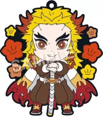 【中古】雑貨 煉獄杏寿郎 「鬼滅の刃 デコっ!と ラバーストラップ 第6弾」