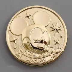 【中古】置物・装飾品 ミッキー＆グリム コイン風メダル 「ディズニー ツイステッドワンダーランド」のサムネイル