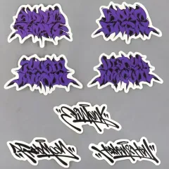 【中古】シール・ステッカー Bad Ass Temple トレーディングダイカットステッカー(7ピースセット) 「ヒプノシスマイク 5th ANNIVERSARY オンラインくじ HYPSTER限定」 B賞