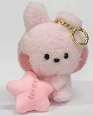 【中古】ぬいぐるみマスコット・ぬいぐるみバッジ COOKY(ジョングク) minini リールキーホルダー 「BT21」