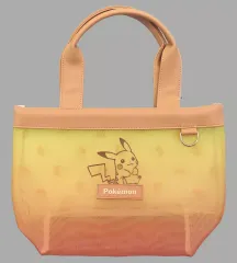 【中古】バッグ ピカチュウ(オレンジ) メッシュトートバッグ グラデーション 「ポケットモンスター」