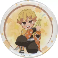 【中古】バッジ・ピンズ 我妻善逸(ノーマル) 「鬼滅の刃×東映太秦映画村 京ノ御仕事 肆 ～夏の特別水練～ トレーディング缶バッジ」