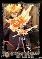 【中古】カレンダー 家庭教師ヒットマンREBORN!(A) 2009年度カレンダー