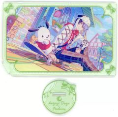 【中古】アクリルスタンド・アクリルパネル 青柳冬弥×ポチャッコ(特訓後) カード型アクリルスタンド 「プロジェクトセカイ カラフルステージ! feat. 初音ミク×サンリオキャラクターズ」