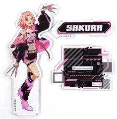 【中古】アクリルスタンド・アクリルパネル 春野サクラ 描き下ろしBIGアクリルスタンド 第2弾 「NARUTO-ナルト- 疾風伝」