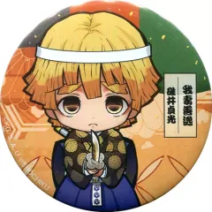 【中古】バッジ・ピンズ 我妻善逸 「鬼滅の刃×京都南座 歌舞伎ノ舘 トレーディングミニキャラ缶バッジ」