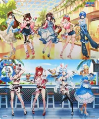 【中古】マウスパッド 全2種セット 大判マウスパッド2 「バーチャルYoutuber ホロライブプロダクション」のサムネイル
