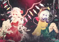 【中古】タペストリー フラン＆こいし B2フルカラータペストリー 「東方Project」