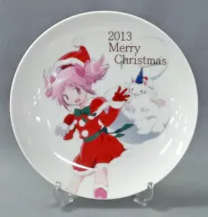 【中古】皿・茶碗(キャラクター) 鹿目まどか＆キュゥべえ クリスマス限定プレート 「劇場版 魔法少女まどか☆マギカ[新編]叛逆の物語」 2013年限定シャフト描き下ろしクリスマスケーキ特典