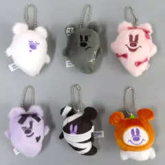 【中古】ぬいぐるみマスコット・ぬいぐるみバッジ 全6種セット 「ディズニー・ハロウィーン2025 ぬいぐるみチャーム」 東京ディズニーリゾート限定