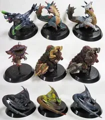 【中古】トレーディングフィギュア 全9種セット 「カプコンフィギュアビルダー スタンダードモデル モンスターハンター Vol.4」