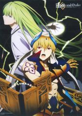 [중고] 포스터 [단품] A3 천 포스터 길가메쉬 & 엘키두 [Fate/Grand Order-절대 마수 전선 바빌로니아-&-종국 특이점 관위 시간 신전 솔로몬- Blu-ray Disc Box Standard Edition] 애니메이트 구입 특전